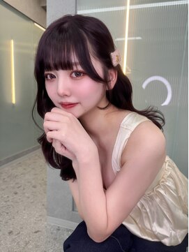 ボタン ハカタ(VOTAN hakata) 博多/春カラー/ラベンダーカラー/顔周りカット/韓国ヘア