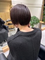 フイ(HUI)&nbsp;大人可愛い丸みボブピンクラベンダーベージュベビーピンク