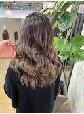 greige balayage