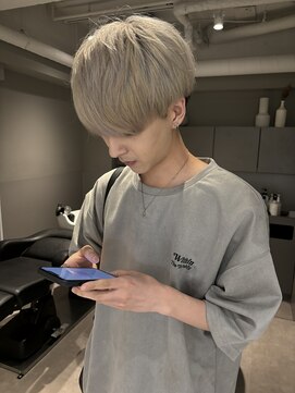 シーンヨコハマ 横浜店(SCENE yokohama) マッシュショート / ハイトーン