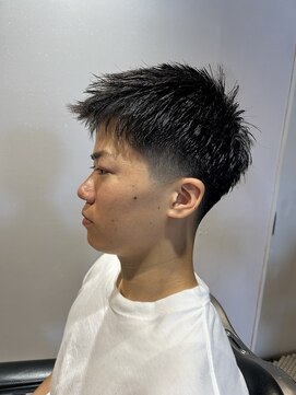 宮崎理容院 ブルーブラック＆ツイスパ34