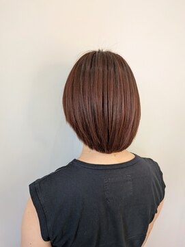 アヤラ オーガニックアンドスパ 東船橋店(AYALA) 【佐藤哲朗】丸みショート/べリーピンク/マッシュボブ