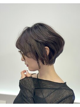 メモリーズ 表参道(Memories) 大人かわいい小顔ショートショートヘア30代40代50代白髪ぼかし