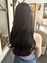 ラグーン 原宿 表参道(LAGOON)&nbsp;ブリーチなしビターショコラカラーレイヤーカットワンホン