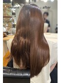 ナチュラルブラウン×ココアブラウン×エイジング30代40代50代
