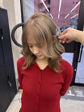 リノート バイ エゴル 名古屋(LINOET by ENGOL) 【LINOET名古屋】ハイトーン/ベージュ/ミルクティー