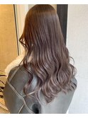 柔らかラベンダーグレージュ