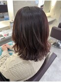 ほんのりピンクブラウン