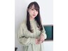 カット+前髪・顔まわり縮毛矯正+クイックトリートメント ¥9900