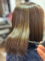 ヘアケアサロン シェーン(hair care salon Schon) 髪質改善ストレート/ミディアムボブ/艶髪/ブラウンベージュ