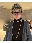 春カラー透明感◎ベリーショートカットのみ30代40代50代