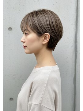 プラグ ヘアーデザイン 大名店(PLUG hair design) *ショートボブ/ショートヘア/脱白髪染め/白髪ぼかし/髪質改善