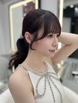 ラルム 新宿(LARME SHINJUKU) 顔周りレイヤー×ピンクベージュ【Yumi/新宿】