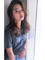 リマ(RIMA)&nbsp;【RIMA】 外国人風☆かきあげてラフでカジュアル質感に