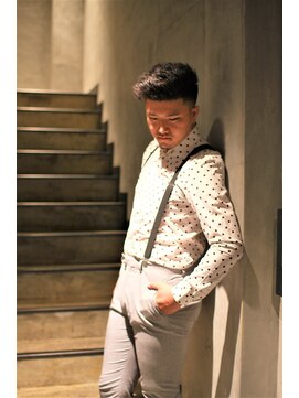 エムズ ヘアーコロラドロック(M's HAIR Colorado Rock) ★Ms hair★ワイルドツーブロック ネープレス かき上げヘア