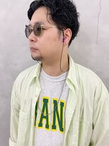 エンドリンク(endlink)&nbsp;センターパートパーマスタイル