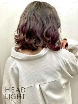 アーサス ヘアー デザイン つくば店(Ursus hair Design by HEADLIGHT) 透け感たっぷりなミルクティー×シースルーカラー