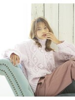 ロンド ストラーダ 心斎橋(Lond strada)&nbsp;【津賀　涼】ショートグレージュカラーボブウルフココアベージュ