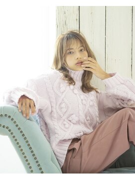 ロンド ストラーダ 心斎橋(Lond strada) 【津賀 涼】ショートグレージュカラーボブウルフココアベージュ