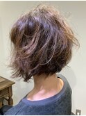 前下がりグラデーションボブ