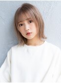 【Un ami】《増永剛大》  大人気、おとな可愛い切りっぱなしボブ