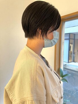 ニア 清澄白河(nir) 〈清澄白河 半個室〉バッサリショート/地毛風オリーブ