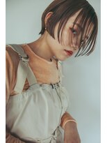 サングース(Sungoose)&nbsp;外ハネボブセクションカラーグラデーションカラーペールベージュ