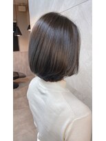 ドゥマン(Demain) 美髪グレージュネビージュ大人かわいいこなれミディボブレイヤー