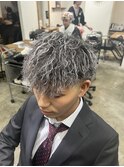 【TAKASHI】ツイストホワイトメッシュ