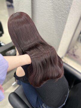 ペレ 栄店(PELE) ブリーチなしダブルカラー/美髪/ピンクブラウン/栄