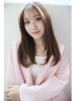 シャルムバイルーチェココ(CHARME by Lu'ce coco) ワンカールスタイル[デザインカラーレイヤーカットウェットヘア]