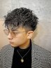 ≪学割U24≫メンズカット+パーマ　￥11000