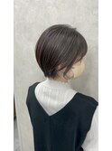 乾かすだけで収まるショートボブ【古賀義大】