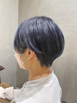 ベルタ バイ アルテフィーチェ(belta by artefice) ブルーブラック×ハンサムショート