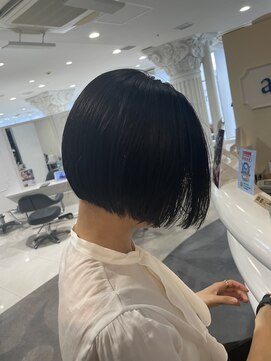 エアー 青山(AIR) ショートボブ/丸みショート