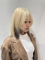 キングスベリーユナイテッド(Kingsbury United)&nbsp;ホワイトブロンド＆インナーフェイクブラック