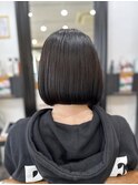 20代30代40代50代◎黒髪/シンプルボブ