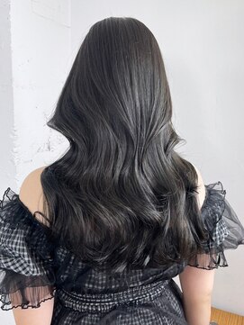 アルバム 新宿(ALBUM SHINJUKU) 黒髪ネビージュ透明感カラー小顔_ba528991