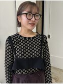 ボブベージュ