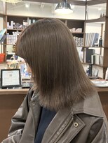 ラック 表参道(LUCK)&nbsp;グレージュカラー/ミルクティーベージュ/トレンドカラー/20代