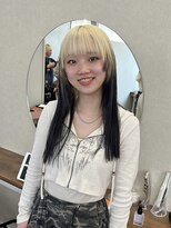 ローレン(Lolen.)&nbsp;【ホワイトブロンドルーツ/イメチェン】しまゆー