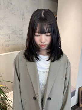 メク(meku) 顔周りレイヤーカット＊関内美容室/横浜美容室