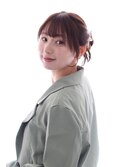 【佐伯春香】20代30代40代◎大人かわいいルーズお団子ヘア
