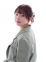 【佐伯春香】20代30代40代◎大人かわいいルーズお団子ヘア