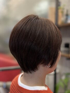 アシャベース 芦屋(asha VaSE) 20代30代40代◇丸みショート/ひし形シルエット