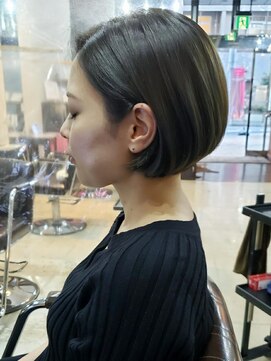 クレメント サロン ブル(Clement Salon Bull) 【松戸BULL】サロンスタイル☆ミニボブ×ハイライトプラス