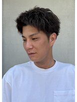 メンズバイココテラス 豊中(men's by cocoterace) メンズショート/無造作パーマ/メンズパーマ