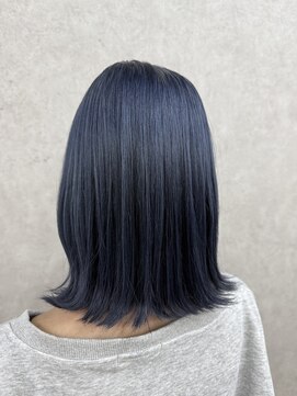 アン ブリーチ 大宮駅東口店(UN BLEACH) ブリーチ１回～くすみブルーカラー♪♪