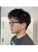 刈り上げスパイキーショート