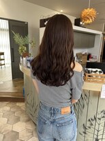 ファルファラ(farfara)&nbsp;【farfara】コテ巻き風パーマ(問屋町テラス)永尾明日香